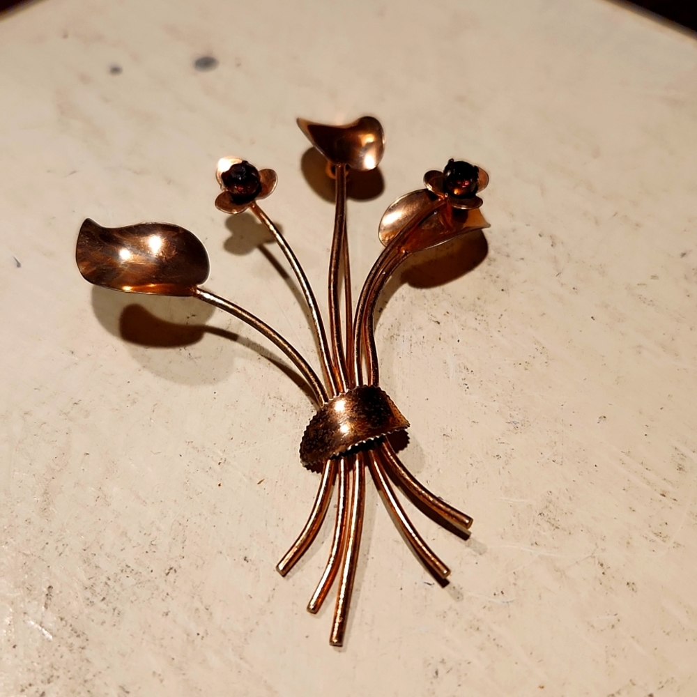 Vintage Sterling By Jordan Brooch
